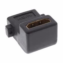 InLine 17692W changeur de genre de câble HDMI A female HDMI Noir