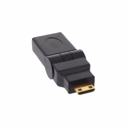 InLine 17690M, HDMI A female, miniHDMI, Noir