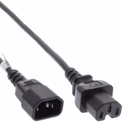 InLine 16811, 2 m, Coupleur C15, IEC C14