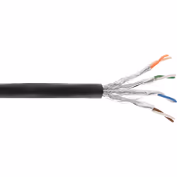InLine 70500P, 500 m, Cat7a, S/FTP (S-STP), Noir
