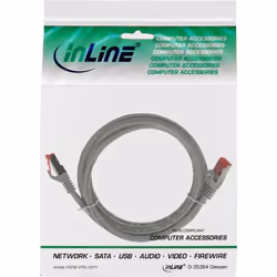 InLine 4043718231300 câble de réseau Gris 5 m Cat6 S/FTP (S-STP)