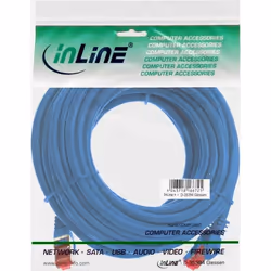 InLine 4043718231539 câble de réseau Bleu 10 m Cat6 S/FTP (S-STP)