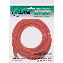 InLine 76105R câble de réseau Rouge 5 m Cat6 S/FTP (S-STP)