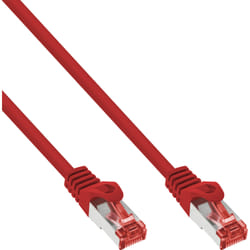 InLine 76133R câble de réseau Rouge 0,3 m Cat6 S/FTP (S-STP)