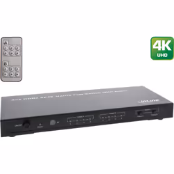 InLine 65011K, HDMI, Noir, 1080p, 3,4 Gbit/s, 340 MHz, 10 m