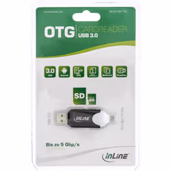 InLine 66779C lecteur de carte mémoire USB/Micro-USB Noir - Vue supplémentaire 3