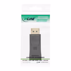 InLine 17198J changeur de genre de câble DisplayPort male HDMI Noir