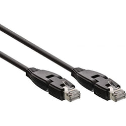InLine 4043718235254 câble de réseau Noir 1 m Cat6a S/FTP (S-STP)