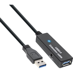 InLine 35657 câble USB 20 m USB 3.2 Gen 1 (3.1 Gen 1) USB A Noir