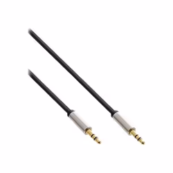 InLine 99213, 3,5mm, Mâle, 3,5mm, Mâle, 3 m, Noir