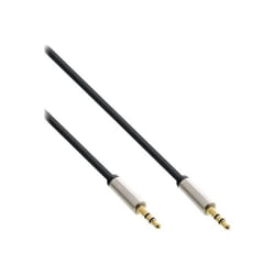 InLine 99213 câble audio 3 m 3,5mm Noir