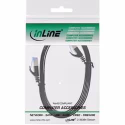 InLine 4043718236312 câble de réseau Noir 1,5 m Cat6a U/FTP (STP)