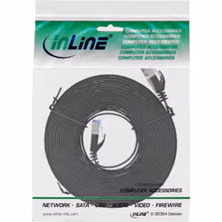 InLine 4043718236343 câble de réseau Noir 5 m Cat6a U/FTP (STP)