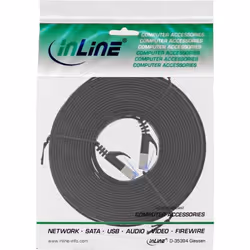 InLine 4043718236367 câble de réseau Noir 10 m Cat6a U/FTP (STP)