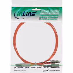 InLine 88644 câble InfiniBand et à fibres optiques 0,5 m LC SC Orange