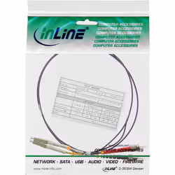 InLine 88520P câble InfiniBand et à fibres optiques 20 m LC ST Violet