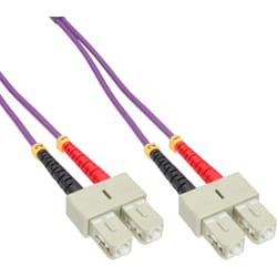 InLine 83555P câble InfiniBand et à fibres optiques 0,5 m 2x SC Violet