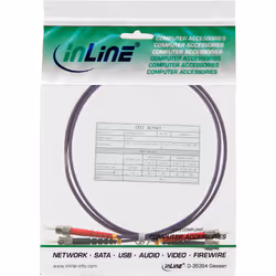 InLine 81515P câble InfiniBand et à fibres optiques 15 m 2x ST Violet