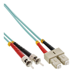 InLine 82520O câble InfiniBand et à fibres optiques 20 m 2x SC 2x ST Turquoise, Couleur aqua