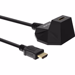 InLine 17532S, 2 m, HDMI Type A (Standard), HDMI Type A (Standard), 4096 x 2160 pixels, Compatibilité 3D, Noir
