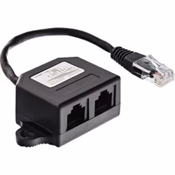 InLine 69932B, 0,15 m, 2 x RJ-45