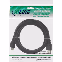 InLine 17611E câble HDMI 1,5 m HDMI Type A (Standard) Noir