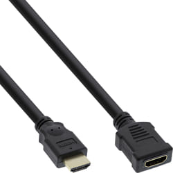 InLine 17632G câble HDMI 2 m HDMI Type A (Standard) Noir