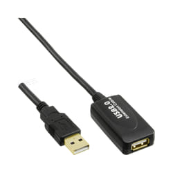 InLine 34607I câble USB 7,5 m USB 2.0 USB A Noir