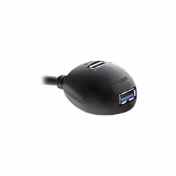 InLine 35651 câble USB 1 m USB 3.2 Gen 1 (3.1 Gen 1) USB A 2 x USB A Noir