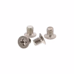 InLine 77781A, Vis, Métal, M3, Tête plate, 4 mm, PH (Phillips)