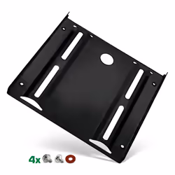 InLine 39950S, 8,89 cm (3.5"), Panneau de support, 2.5", Noir
