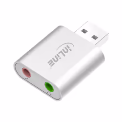 InLine 33051S carte sons 2.0 canaux USB
