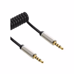 InLine 99274, 3,5mm, Mâle, 3,5mm, Mâle, 0,5 m, Noir