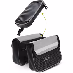 InLine 55669 sacoche et panier pour bicyclette Sacoche pour bicyclette Nylon Noir