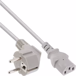 InLine 16655G, 5 m, Prise d'alimentation type E, Coupleur C13