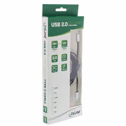 InLine 35846 câble USB 0,5 m USB 2.0 USB C Micro-USB B Noir