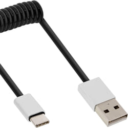 InLine 35876 câble USB 0,5 m USB 2.0 USB A USB C Noir