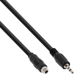 InLine 99303P câble audio 0,6 m 3,5mm Noir