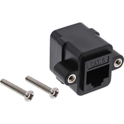 InLine 69990Y changeur de genre de câble RJ-45 Noir
