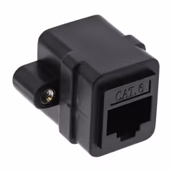 InLine 69990Y changeur de genre de câble RJ-45 Noir