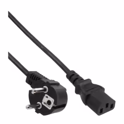 InLine 16647E, 1 m, CEE7/7, Coupleur C13