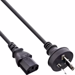 InLine 16650D, 0,5 m, Prise d'alimentation type I, Coupleur C13