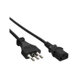 InLine 16653I câble électrique Noir 3 m Prise d'alimentation type L Coupleur C13
