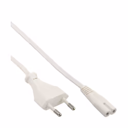 InLine 16602W, 2 m, Prise d'alimentation type C, Coupleur C7