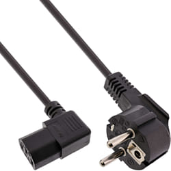 InLine 16752F câble électrique Noir 5 m CEE7/7 Coupleur C13