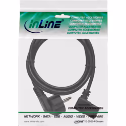InLine 16752F câble électrique Noir 5 m CEE7/7 Coupleur C13