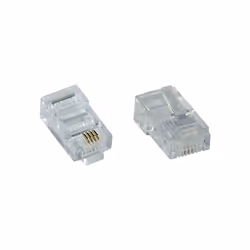 InLine 73098L, RJ45, Transparent, 100 pièce(s)