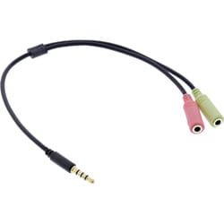 InLine 99302K câble audio 2 m 3,5mm 2 x 3.5mm Noir