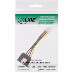 InLine 29660B câble d'alimentation interne 0,15 m