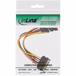 InLine 29683Y câble d'alimentation interne 0,3 m